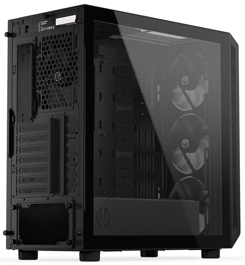 Endorfy skříň Arx 700 Air / ATX / 5x 140 fan (až 8 fans) / 2x USB / USB-C / mesh panel / tvrzené sklo / černá