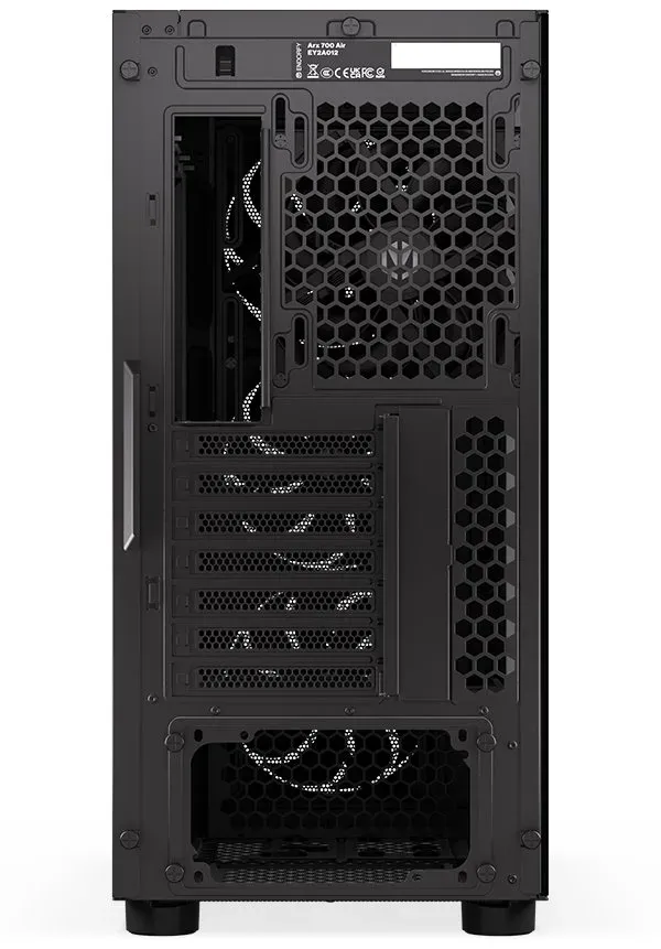 Endorfy skříň Arx 700 Air / ATX / 5x 140 fan (až 8 fans) / 2x USB / USB-C / mesh panel / tvrzené sklo / černá