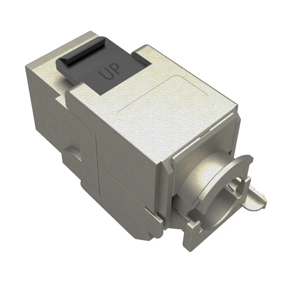 Solarix MULTIPACK 24 ks - keystone CAT5E STP RJ45 samořezný SXKJ-5E-STP-BK-SA