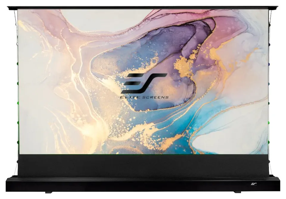ELITE SCREENS plátno elektrické od podlahy vzhůru 120" (305cm)/ 16:9/ 149×266cm/ gain 0,8/ case černý/ CLR5 / pro UST