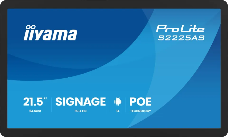 22" iiyama S2225AS-B1P:IPS,FHD,Android