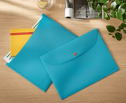 LEITZ Aktovka Cosy A4, neprůhledný PP, 3 ks, sametová šedá