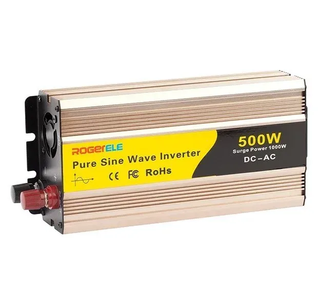 ROGERELE Sinusový měnič napětí REP500-12, 500W, 12V, USB port