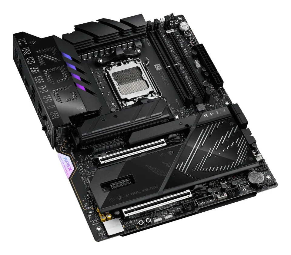 ASUS MB Sc AM5 ROG CROSSHAIR X870E APEX, AMD X870, 2xDDR5, 2xUSB4, WiFi