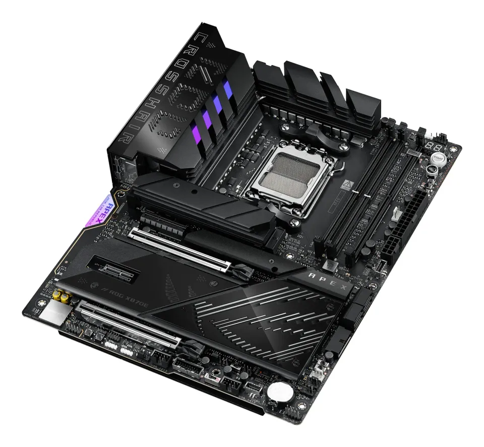 ASUS MB Sc AM5 ROG CROSSHAIR X870E APEX, AMD X870, 2xDDR5, 2xUSB4, WiFi