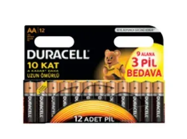 Duracell Basic alkalická baterie 12 ks (AA)