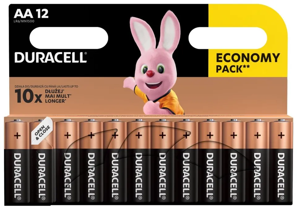 Duracell Basic alkalická baterie 12 ks (AA)