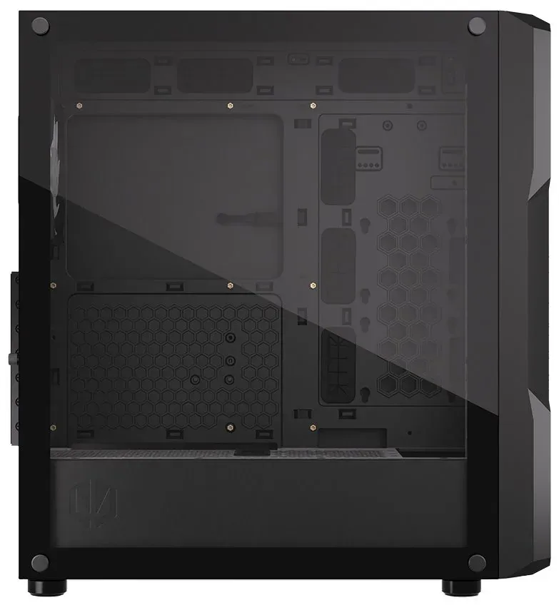Endorfy skříň Regnum 400 ARGB / ATX / 4x120mm ARGB / 2xUSB / prosklená bočnice / černá