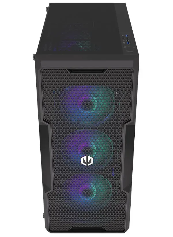 Endorfy skříň Regnum 400 ARGB / ATX / 4x120mm ARGB / 2xUSB / prosklená bočnice / černá