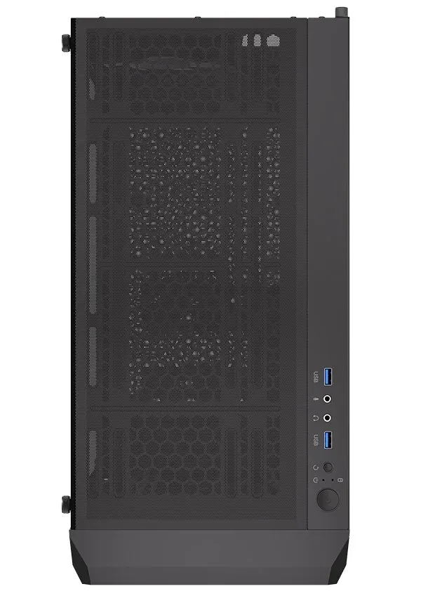 Endorfy skříň Regnum 400 ARGB / ATX / 4x120mm ARGB / 2xUSB / prosklená bočnice / černá