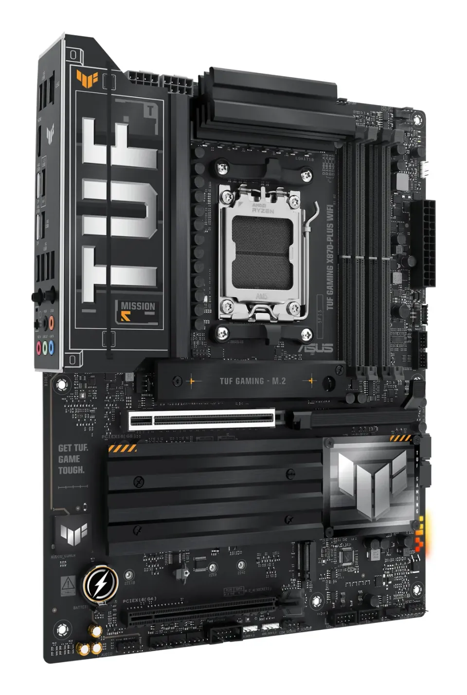 ASUS MB Sc AM5 TUF GAMING X870-PLUS WIFI, AMD X870, 4xDDR5, 1xHDMI, 2xUSB4, WiFi
