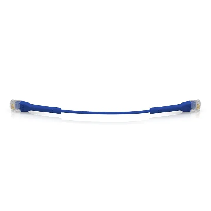 Ubiquiti U-Cable-PATCH-RJ45-BL,Eth Patch Kabel,0,1m (0,22m s konektory), Cat6, modrý
