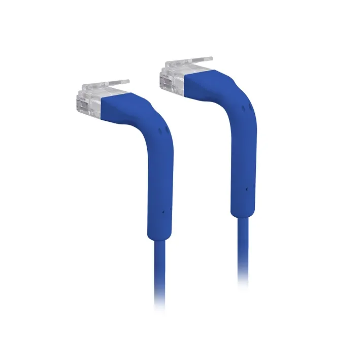 Ubiquiti U-Cable-PATCH-RJ45-BL,Eth Patch Kabel,0,1m (0,22m s konektory), Cat6, modrý