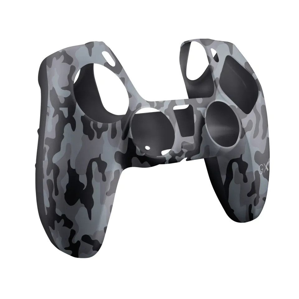 TRUST Obal na ovladač GXT 748 Controller Silicone Sleeve PS5, black camo