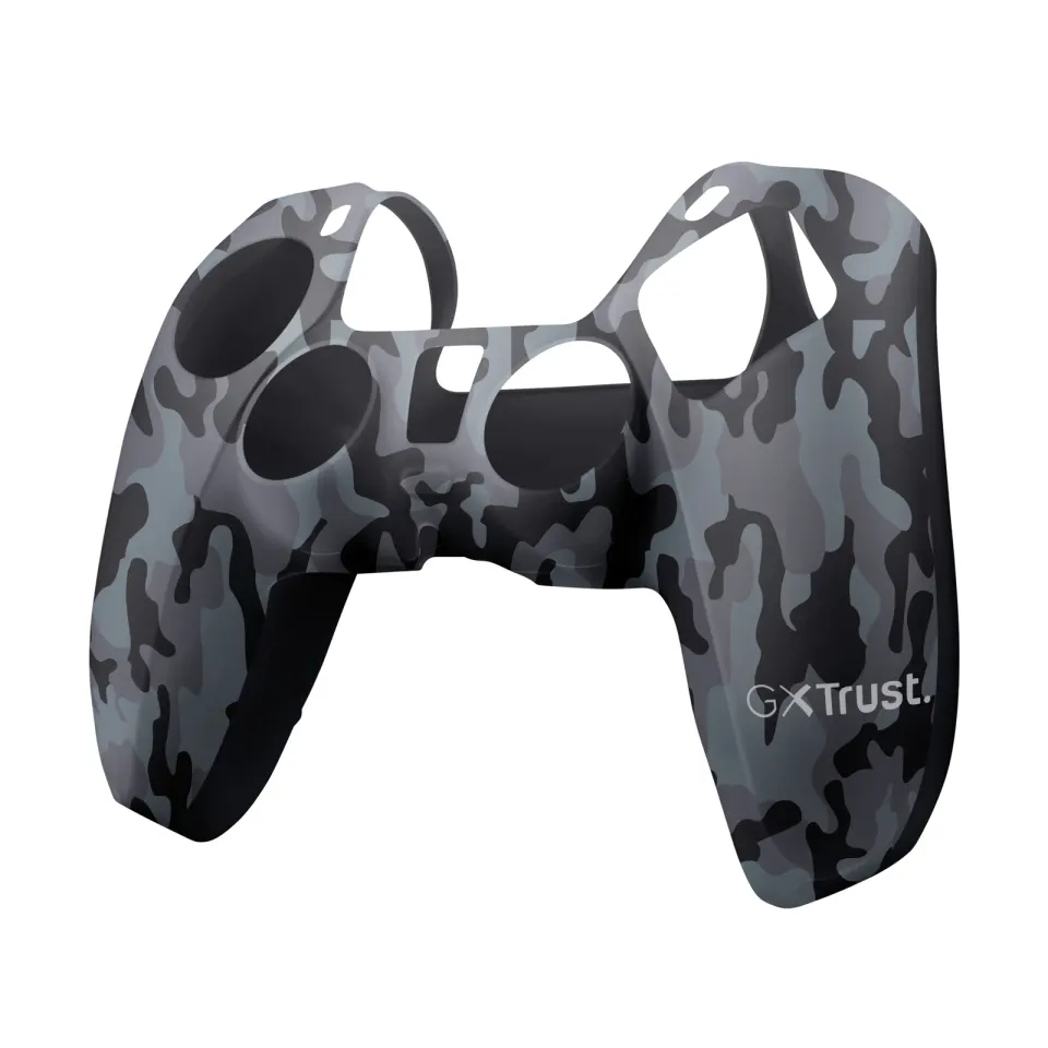 TRUST Obal na ovladač GXT 748 Controller Silicone Sleeve PS5, black camo
