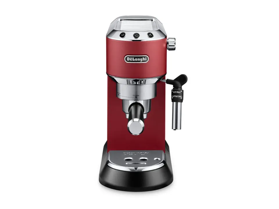 DeLonghi Dedica EC 685.R pákový kávovar, červená
