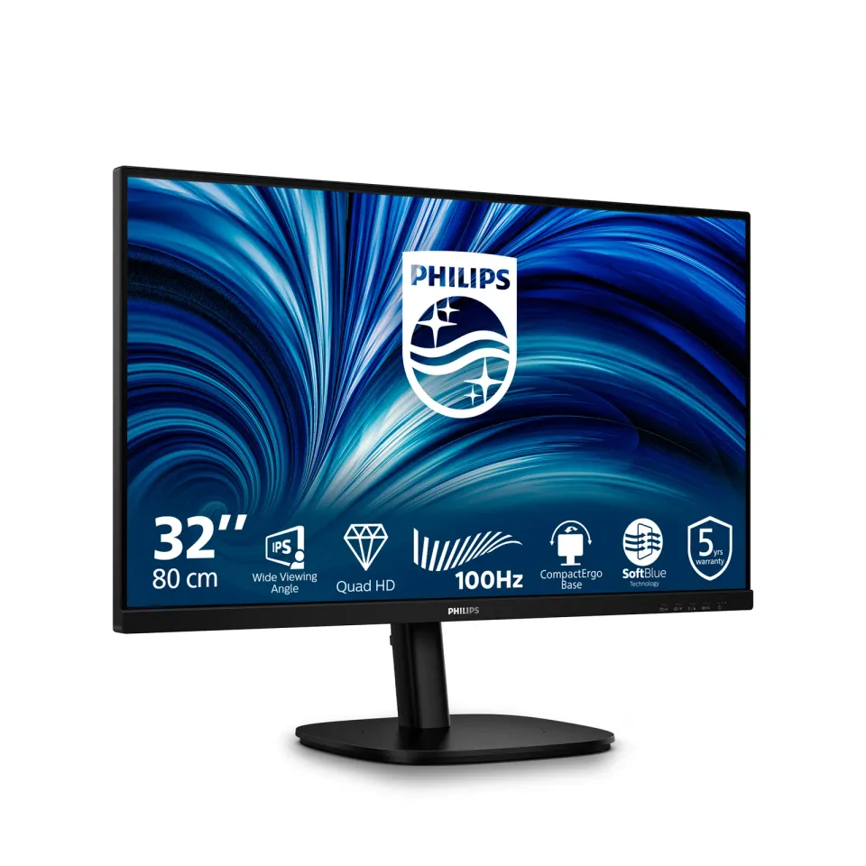 Philips LCD 32B2N3500 31,5" IPS/2560x1440@100Hz/4ms/350cd/2xHDMI/DP/4xUSB/Repro/