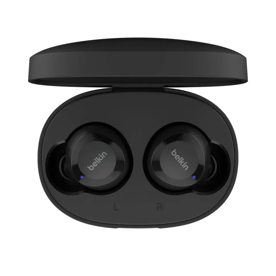 Belkin SOUNDFORM Bolt - Wireless Earbuds - bezdrátová sluchátka, černá