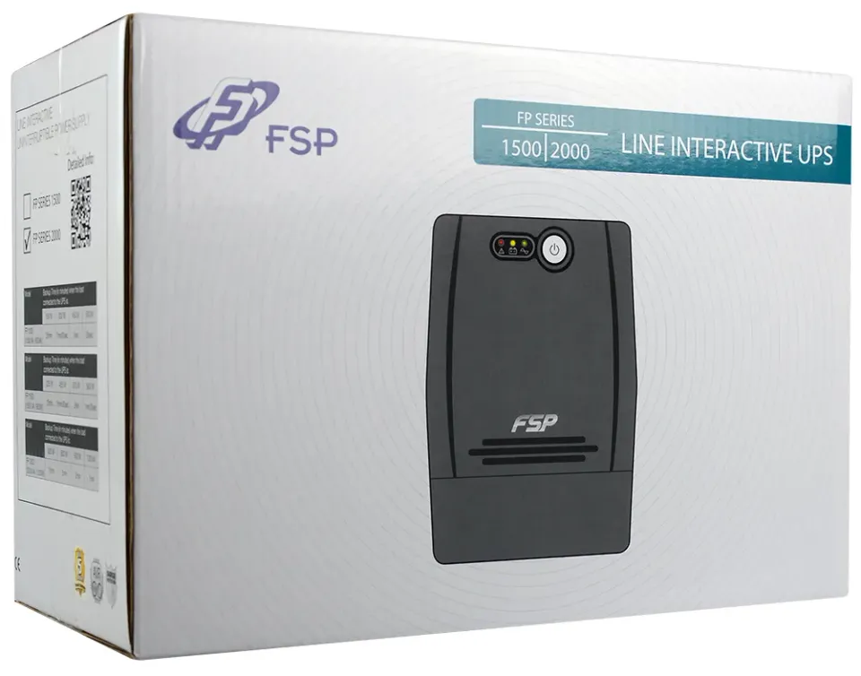 Fortron UPS FSP FP 2000, 2000 VA, line interactive