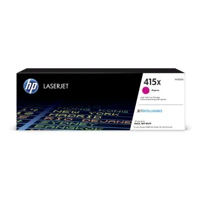 HP W2033X originální toner purpurový č.415X velký cca 6000 str. (magenta, pro HP CLJ M454, M479, Jetintelligence )