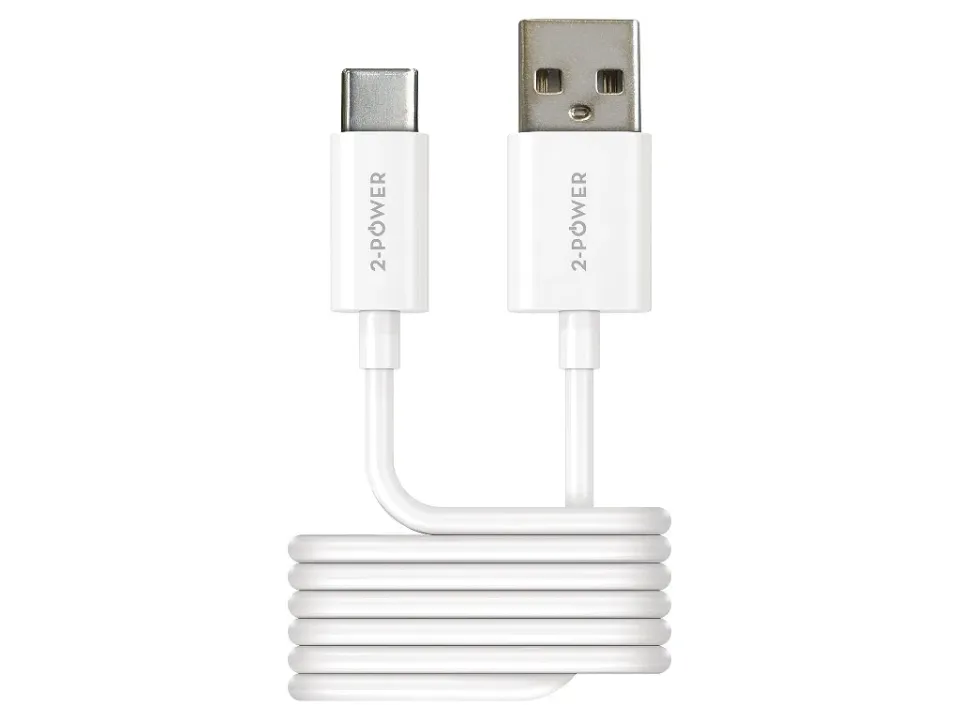 2-Power kabel USB-A TO USB-C, 1M