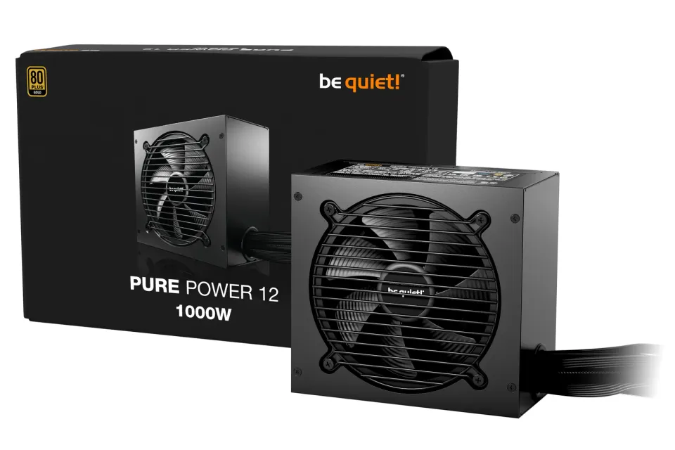 Be quiet! / zdroj PURE POWER 12 1000W / ATX 3.1 / 120mm fan / 80 Plus Gold