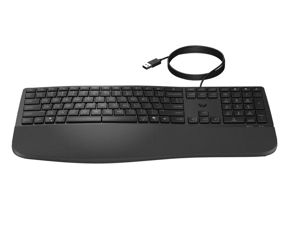 HP 480 Comfort/Drátová USB/Černá