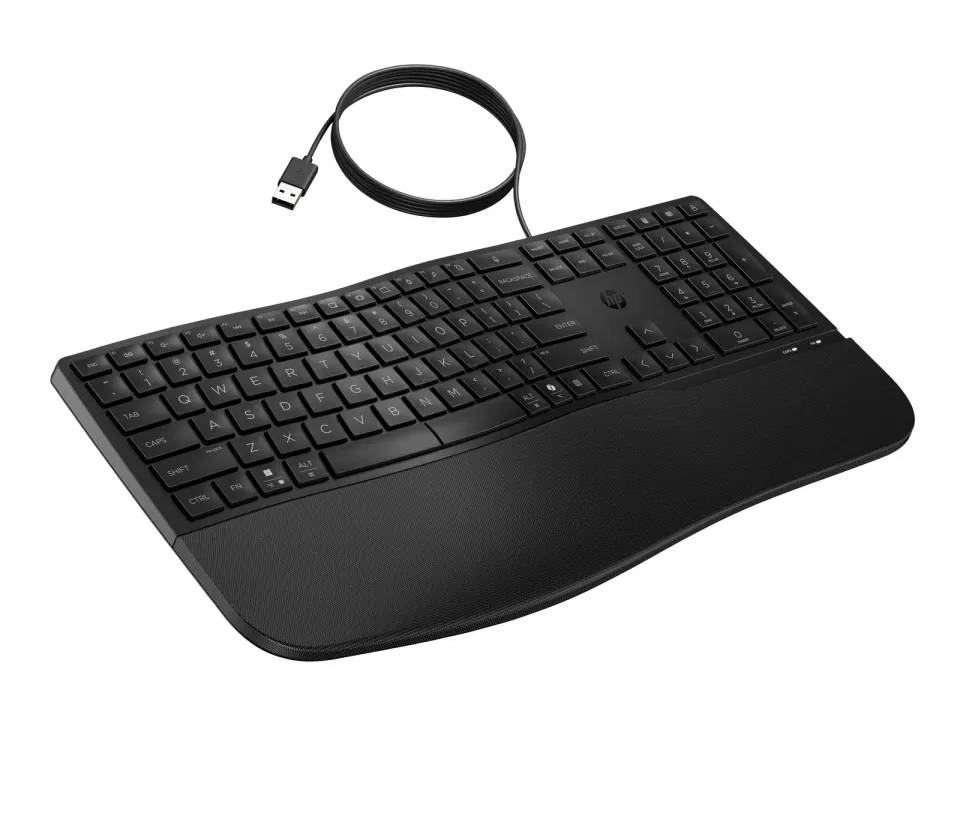 HP 480 Comfort/Drátová USB/Černá