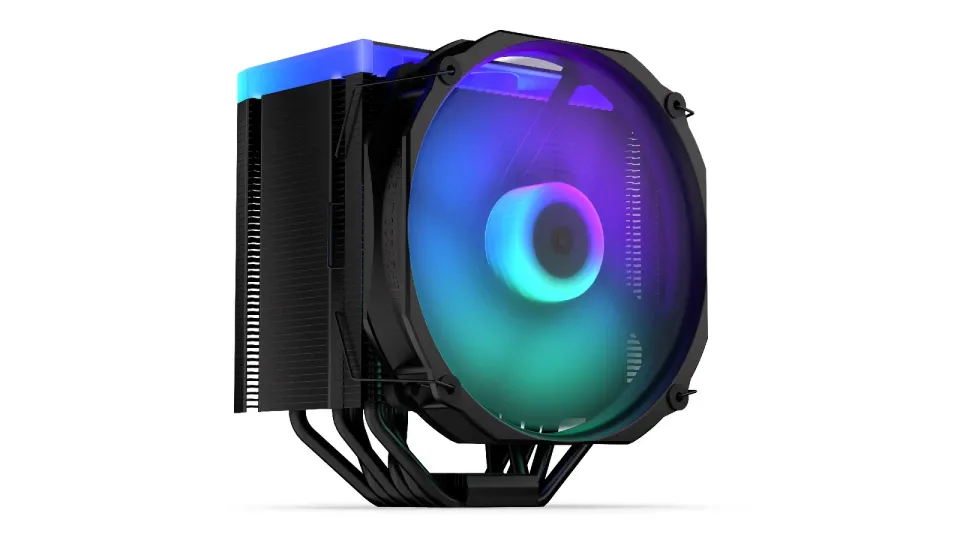 Endorfy Fortis 5 ARGB Chladič pro CPU pro Intel i AMD, 140mm ventilátor, 6 heatp