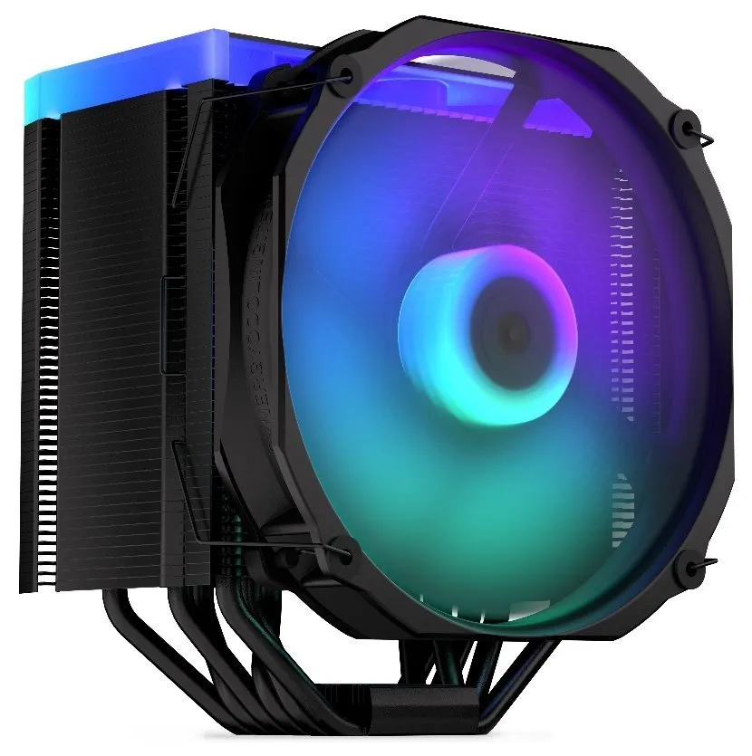 Endorfy Fortis 5 ARGB Chladič pro CPU pro Intel i AMD, 140mm ventilátor, 6 heatp