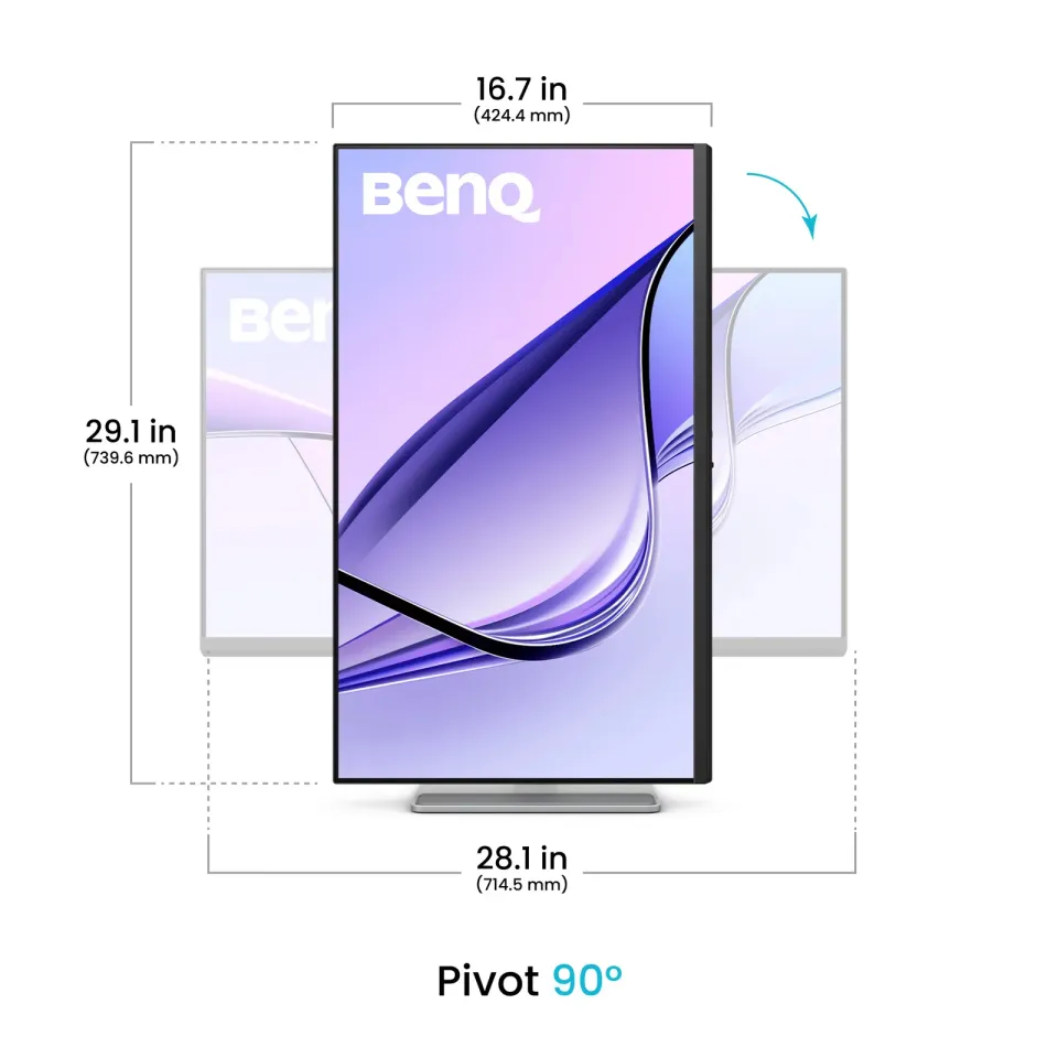BenQ LCD MA320UP 32" IPS/3840x2560/5ms/600nits/1300:1/2xHDMI/2xUSB-C/USB-A/pivot