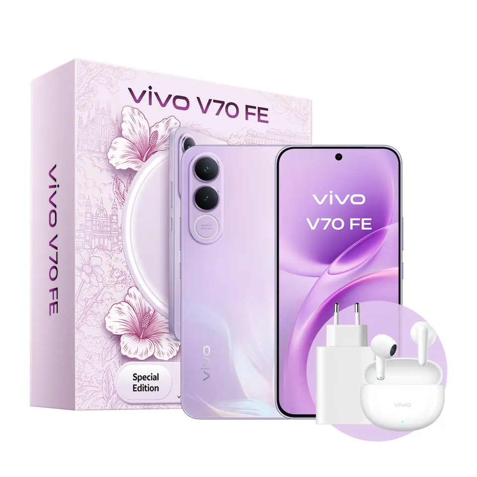 VIVO V70 FE/8GB/256GB/GiftPack Muse Purple