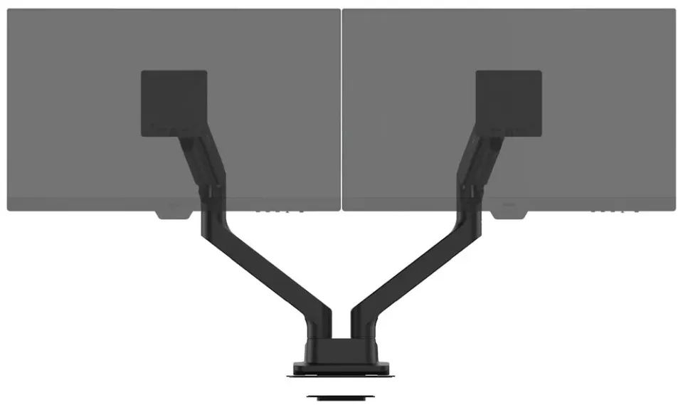 BenQ BDH01 dvojité ergonomické rameno nosnost až 20 kg, černá