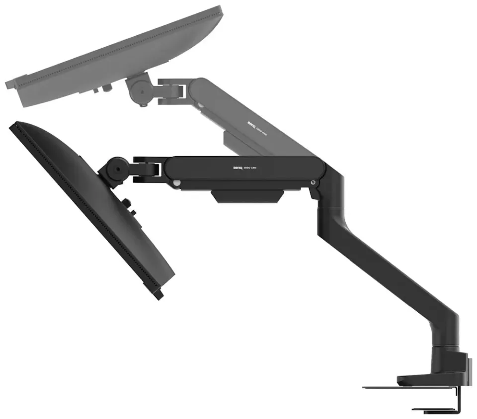 BenQ BDH01 dvojité ergonomické rameno nosnost až 20 kg, černá