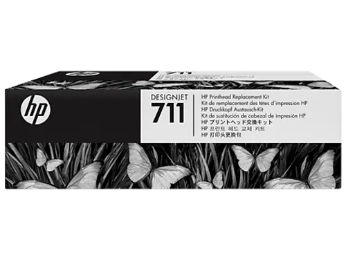 HP C1Q10A hlava č.711 šestibarevná (DesignJet T120, T130, T520)