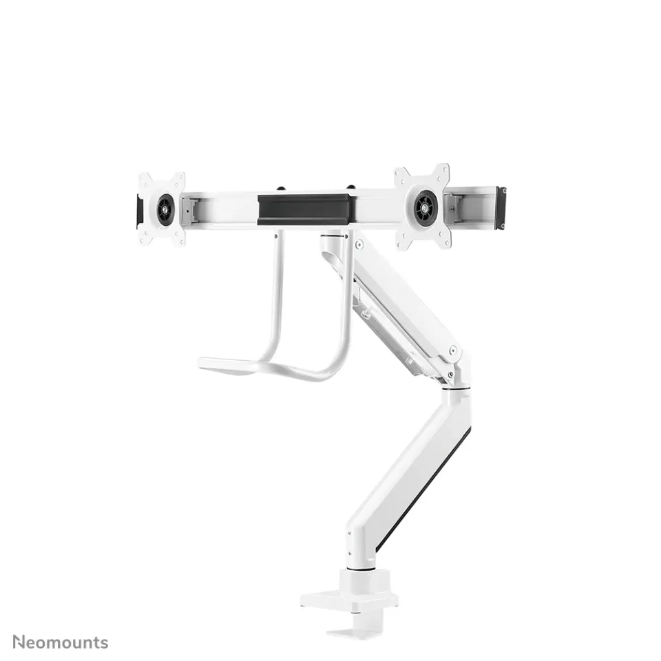 Neomounts Select NM-D775DXWHITE / Flat Screen Desk mount (10-32") desk clamp/grommet / White