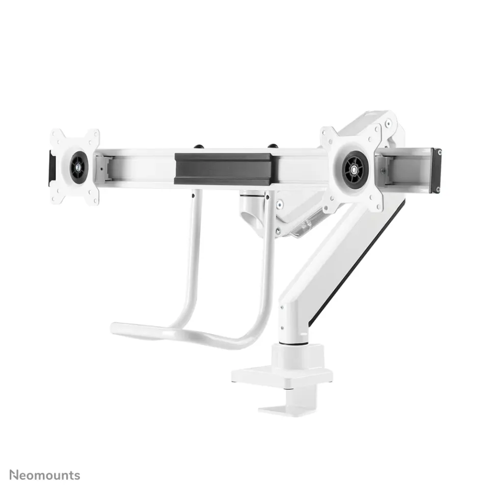 Neomounts Select NM-D775DXWHITE / Flat Screen Desk mount (10-32") desk clamp/grommet / White