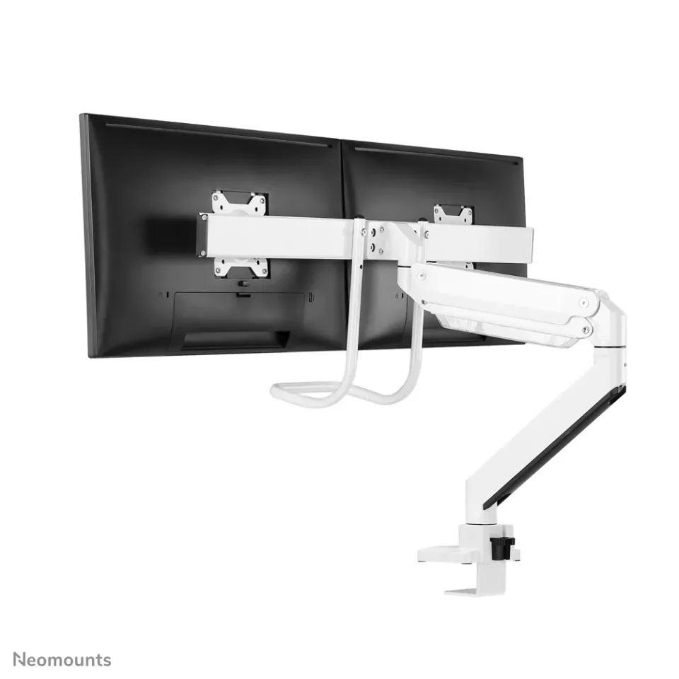 Neomounts Select NM-D775DXWHITE / Flat Screen Desk mount (10-32") desk clamp/grommet / White