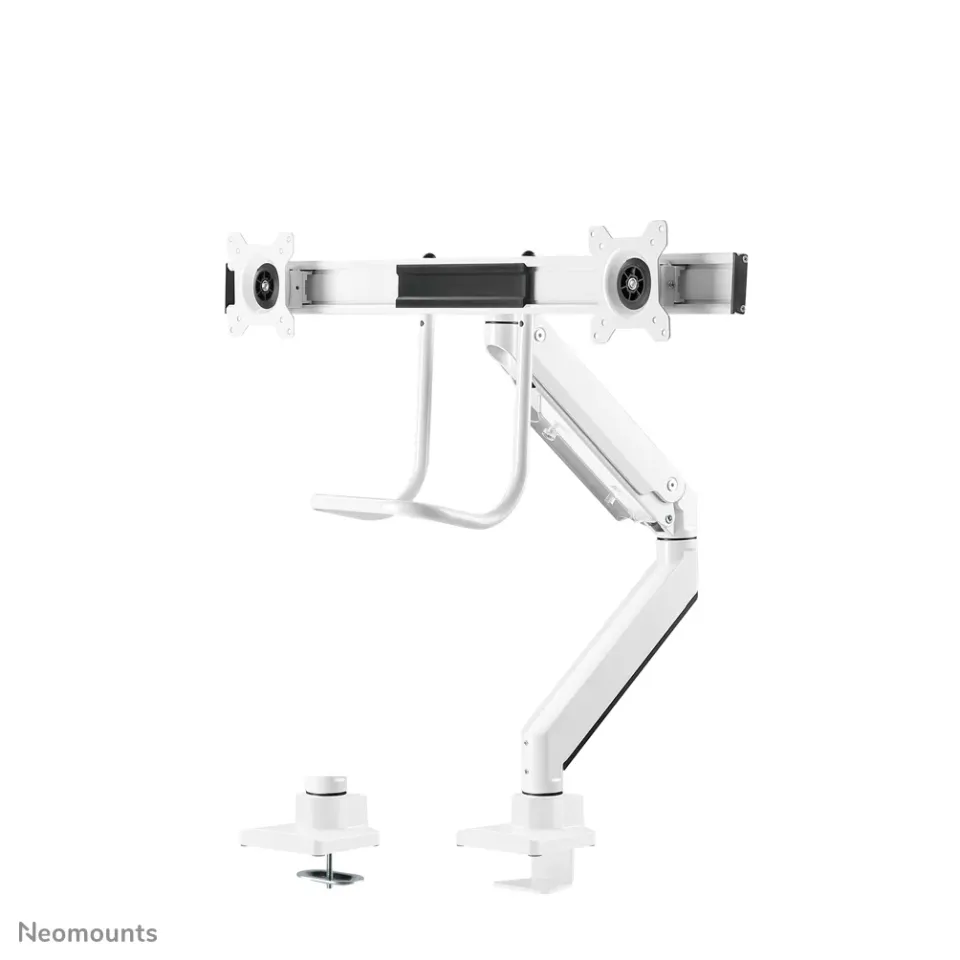 Neomounts Select NM-D775DXWHITE / Flat Screen Desk mount (10-32") desk clamp/grommet / White