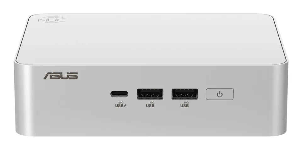 ASUS NUC 15 Pro+ RNUC15CRSU500002/Core Ultra 5 225H/DDR5/7x USB/LAN/WiFi/Intel Arc/M.2/Stylish/L6 Kit/EU power cord