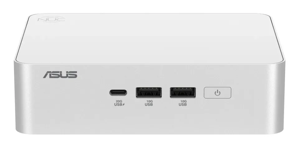 ASUS NUC 15 Pro+ RNUC15CRSU500002/Core Ultra 5 225H/DDR5/7x USB/LAN/WiFi/Intel Arc/M.2/Stylish/L6 Kit/EU power cord