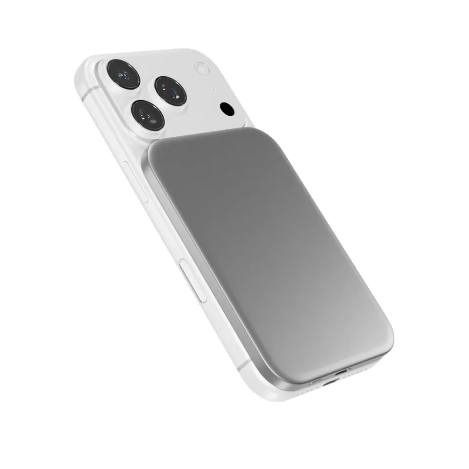 Epico Slim 3000mAh Mag+ powerbanka EM31b - stříbrná
