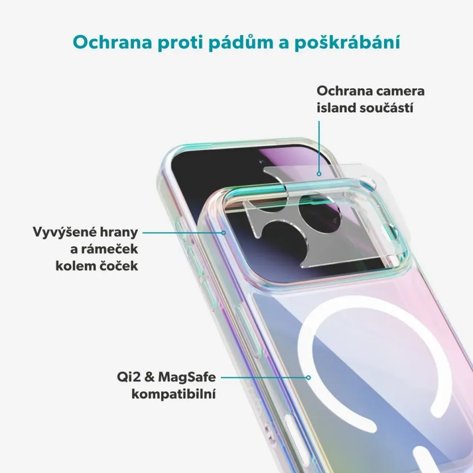 Epico Holographic Mag+ Case iPhone 17 Pro Max/18 Pro Max