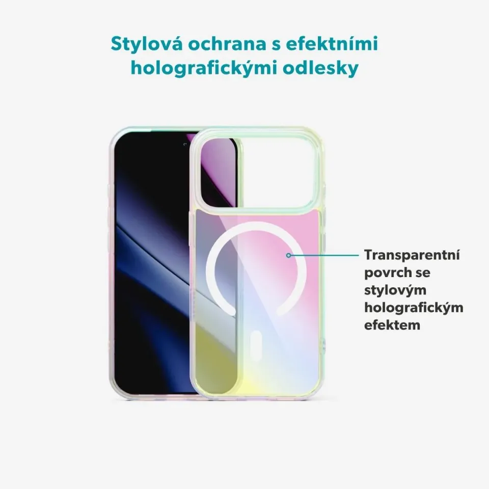 Epico Holographic Mag+ Case iPhone 17 Pro Max/18 Pro Max