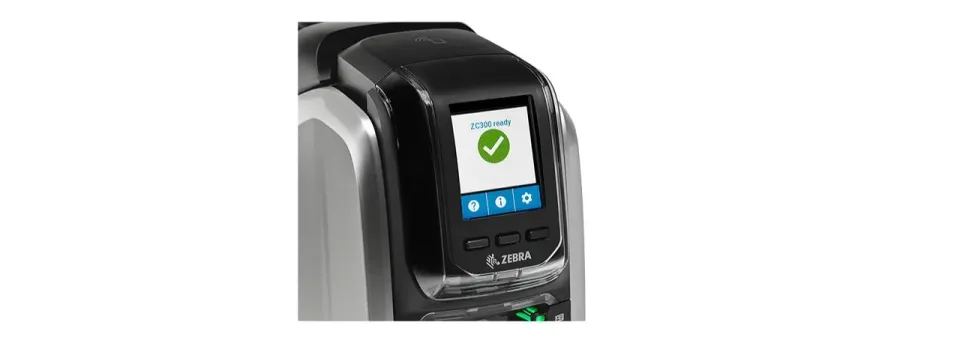 Card Printer ZC300, Single Sided, USB & LAN, Wi-Fi