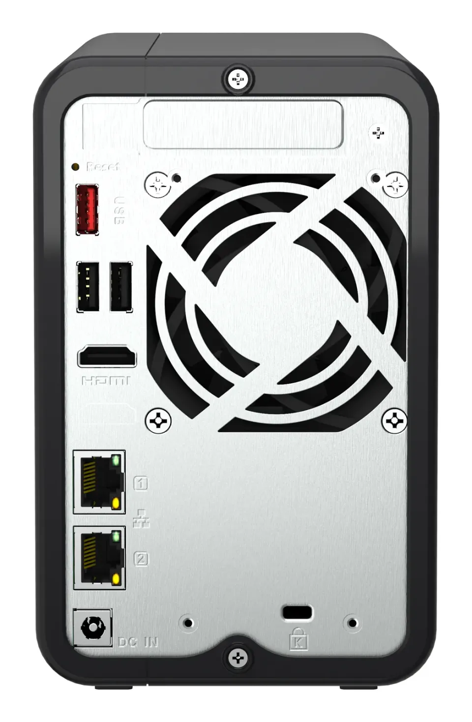 QNAP TS-264-8G TurboNAS server s RAID, fix 8GB DDR4, pro 2x 3,5/2,5in SATA3 HDD/SSD (1x HDMI, 2x USB3 + 2xGLAN) datové úložiště
