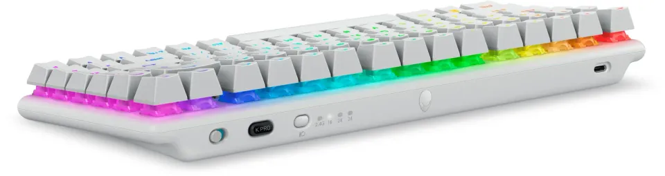 Alienware Pro Wireless Gaming Keyboard - US (QWERTY) (Lunar Light)