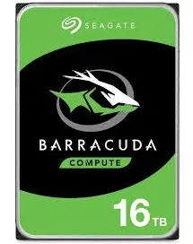 Seagate BarraCuda 3.5" HDD, 16TB, 3.5", SATAIII, 512MB cache, 7.200RPM
