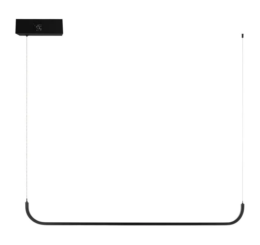 IMMAX NEO PATTINI Smart závěsné svítidlo 120cm 26W 1820lm černé Zigbee 3.0, TUYA