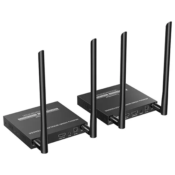XtendLan bezdrátový HDMI přenos do 4k/60Hz, dosah 50m, s IR přenosem ovládání, vysílač+přijímač